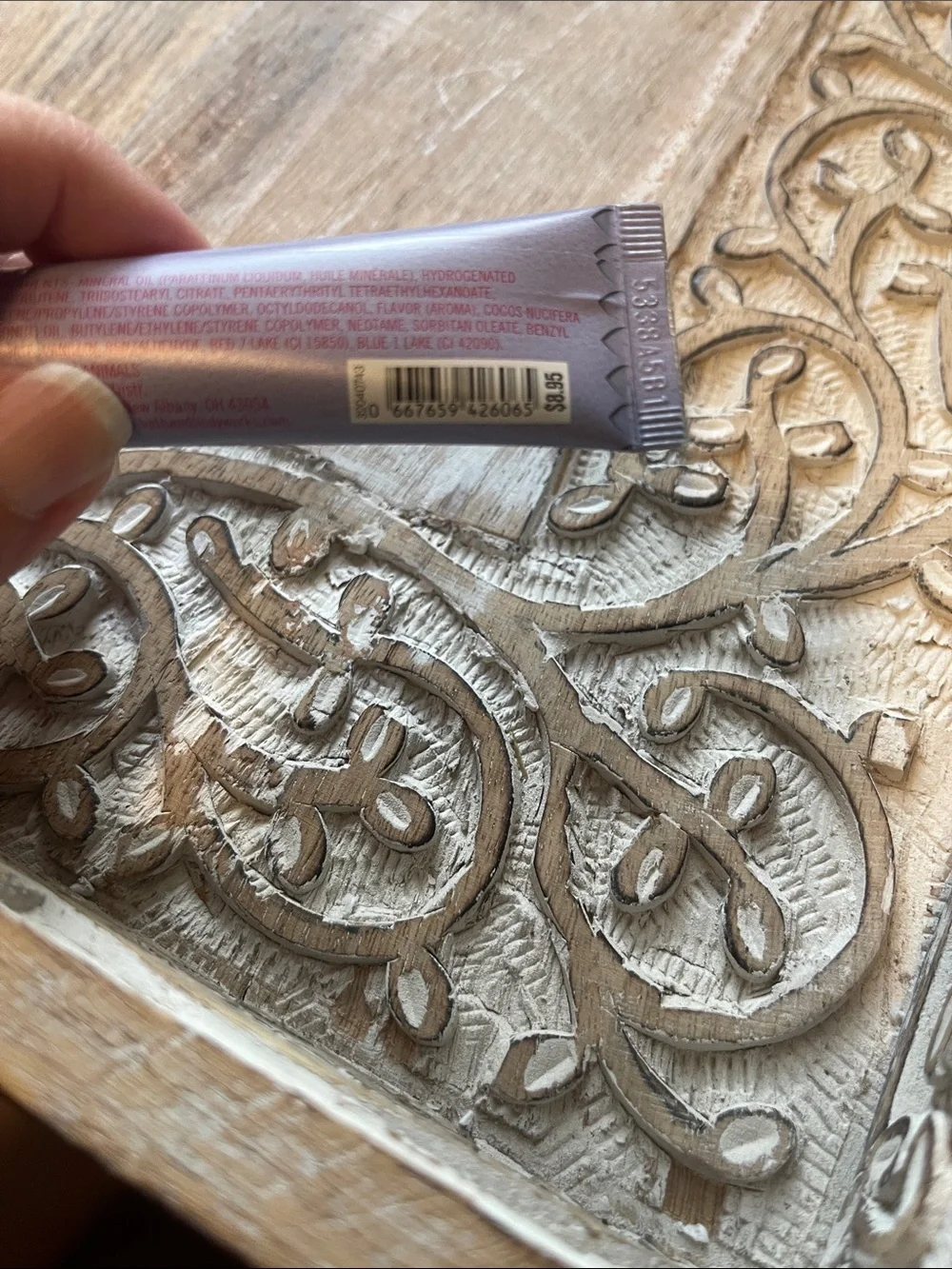 Bath & Body Works glossy tube